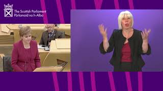 First Minister’s Statement: Agreement with the Scottish Green Party (BSL) - 31 August 2021