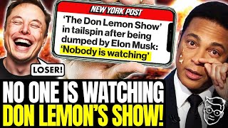 FAIL! Don Lemon Has PANIC ATTACK as New Show FLOPS 'No One Watching' | Will Soon