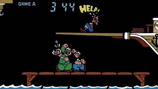 Game \u0026 Watch: Popeye (Panorama Screen) (1983 Nintendo)