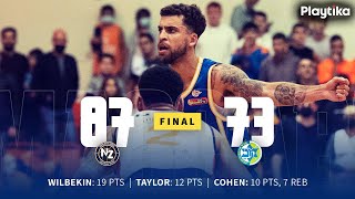 Highlights: Ironi Ness Ziona vs Maccabi Playtika Tel Aviv 87:73