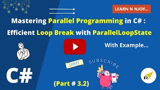 Mastering Parallel Programming in C# (Part 3.2) | Efficient Loop Break with ParallelLoopState