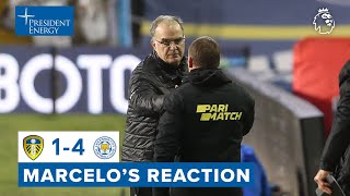 "It was a fair result" | Marcelo Bielsa reaction | Leeds United 1-4 Leicester City | Premier League