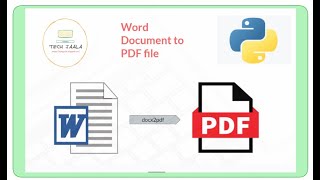 Convert Word documents into PDF files using Python