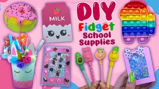 11 Fidget School Supplies - You will be SURPRISED - Viral TIKTOK Fidget Toys - Funny POP IT
