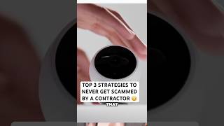 HOW TO AVOID GETTING BURNED BY CONTRACTORS😳 #realestateinvesting #realestate #contractor #ytshorts