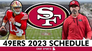 San Francisco 49ers 2023 NFL Schedule, Opponents & Instant Analysis