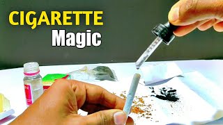 Cigarette Tricks Using Potassium Permanganate and Glycerin | Mr. Mental