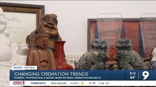 Americans are changing end of life traditions and Tucson funeral homes are looking to adapt