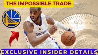 The impossible trade. Exclusive insider details | Golden State Warriors News | Stephen Curry | NBA