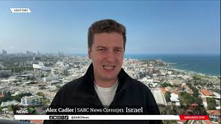 SABC News Correspondent Alex Cadier updates on Iran's attack on Israel
