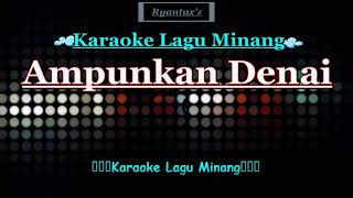 Karaoke minang - ampunkan denai