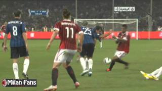 AC Milan VS Inter ( 2-1 ) All Goals Highlights Italian Super Cup Final 2011