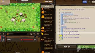 CodeCombat BACKWOODFOREST Greed Traps (Python)