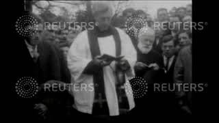 1921 IRELAND: Funeral of District Inspector O'Sullivan