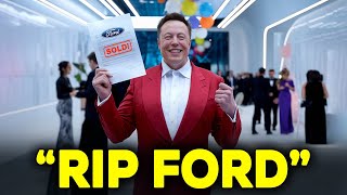 Elon Musk Just BOUGHT Ford \u0026 Ends All Competitions In The Industry!