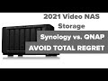 BEFORE YOU BUY - QNAP vs. Synology 2021 NAS for Video Editing 10bge connection