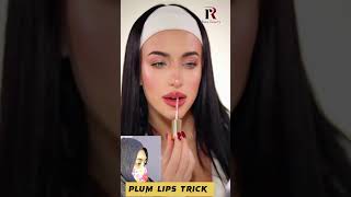 plump lips trick | RimsReacts | beauty hacks | makeup tips. #lipsticks #fashion  #tutorial