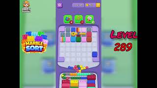 Marble Sort Level 289 Walkthrough