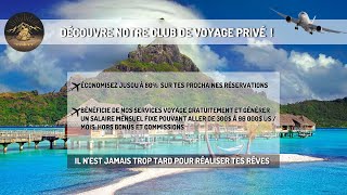 Découvre comment économiser jusqu'à 80% sur tes prochains VOYAGES ! 13/11/24