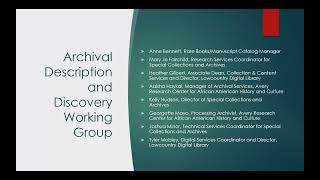Using ArchivesSpace for Reparative Description