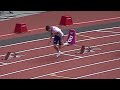 christophe lemaitre 200m slow motion london 2012 olympic games