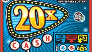 20X Cash Instant Lottery Ticket Winner #42