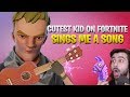 Download Cutest Kid On Fortnite Sings Me A Song (& Makes My Wife Cry) (Fortnite Battle Royale) To Mp4 3Gp Full HD Video 1