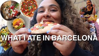 vegan what I ate in Barcelona