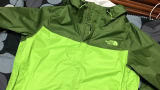 packing north face venture jacket