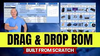 Excel Bill of Materials: Drag & Drop Assembly Builder From Scratch