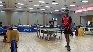 SGFI 66th National School Games-Table Tennis QF:Rohith Shankar