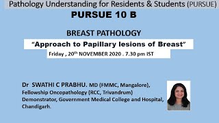 Pursue 10 B  (Live): BREAST PATHOLOGY - “Approach to Papillary lesions of Breast”