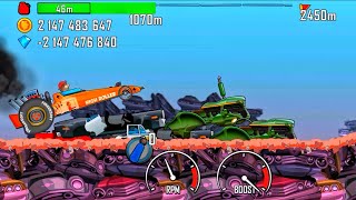 hill climb racing - dragster on junkyard | android iOS gameplay  #432 Mrmai Gaming