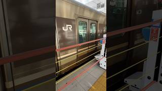 【JR高槻駅】新年初乗車の新快速225系まさかの「草津行き」でした...2025.1.3#shorts #jr西日本