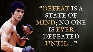 30 Bruce Lee Quotes That Show How He Was as Strong Mentally as He was Physically || MotivatE