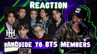 FIRST TIME WATCHING A Guide to BTS Members: The Bangtan 7 | Reaction