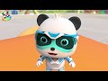 fast delivery man super rescue team best kids cartoons babybus tv