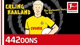 Erling Haaland - The Borussia Dortmund Story so far - Powered By 442oons