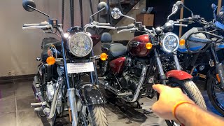 2024 All New Royal Enfield Bullet 350 vs Meteor 350 Full Comparison Review