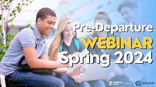 Lambton College in Mississauga Pre-departure Webinar Spring 2024