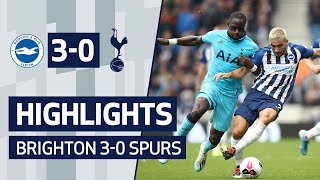 HIGHLIGHTS | Brighton and Hove Albion 3-0 Spurs