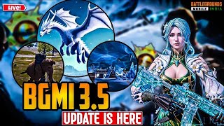 NEW UPDATE IS HERE | LETS EXPLORE 3.5 UPDATE | BGMI LIVE | ROAD TO 1K SUBCRIBER | SALLU IS LIVE