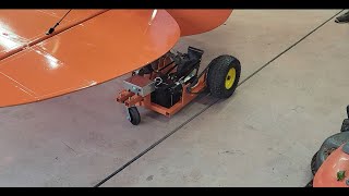 Remote Control Aircraft Tug for less than $600. Some Welding required !