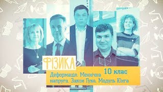 10 класс, 27 апреля - Урок онлайн Физика: Деформация. Закон Гука, модуль Юнга