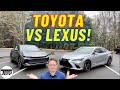 Battle: 2023 Toyota Crown Platinum vs Lexus ES 300h!