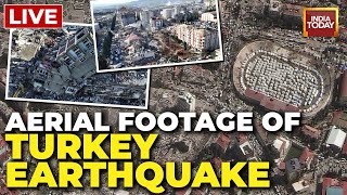 LIVE: Watch Exclusive Aerial Footages Of Turkey & Syria | Turkey Earthquake