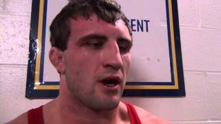 Gabe Dean (Cornell) after 184 Quarters win at 2015 NCAAs