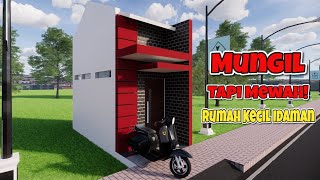 Desain Rumah Kecil 2 Lantai 2x4 Meter! Rumah Minimalis Terkecil Sedunia?