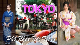 Phố Nhật Nổi Tiếng Nhất Nước Mỹ Little Tokyo. Số Một Cá Sống Sushi | Du Lịch Mỹ