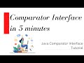 Comparator Interface in Java - Tutorial for Beginners | Learn Comparator in 5 minutes